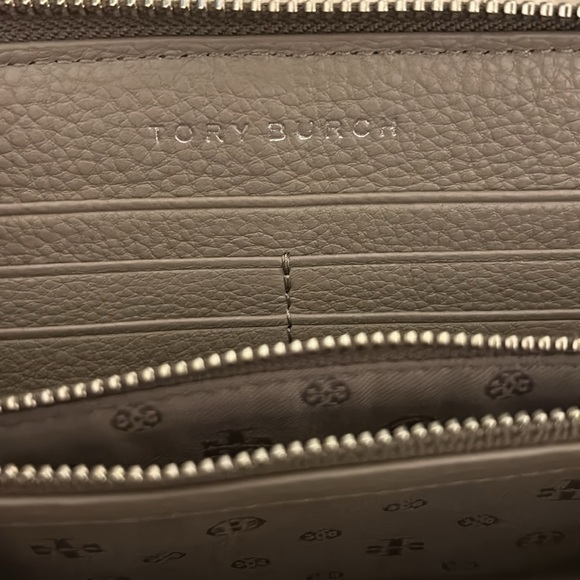 Tory Burch Pebble Colorblock Long Wallet with Dust Bag - Picture 10 of 17